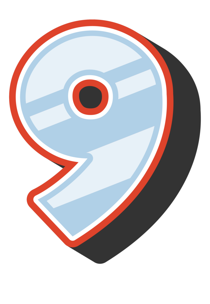 Playful Cartoon Alphabet Letter and Number png