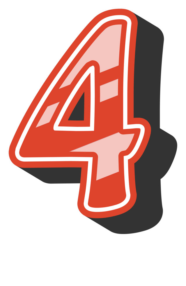 Playful Cartoon Alphabet Letter and Number png