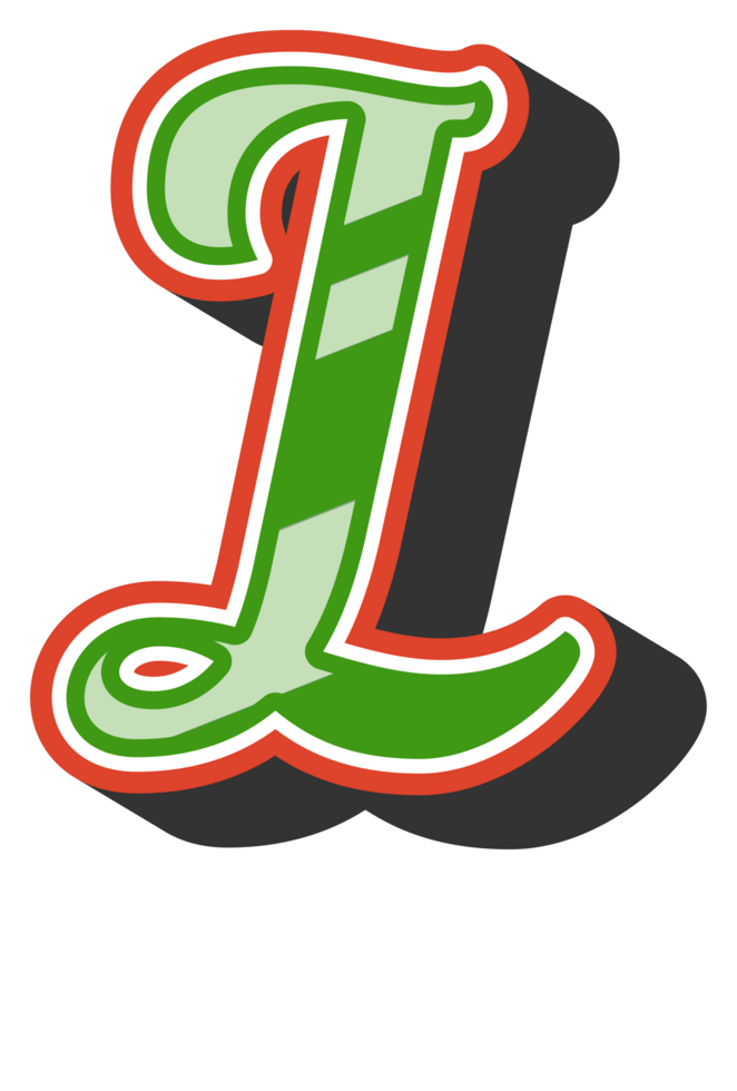 Playful Cartoon Alphabet Letter and Number png
