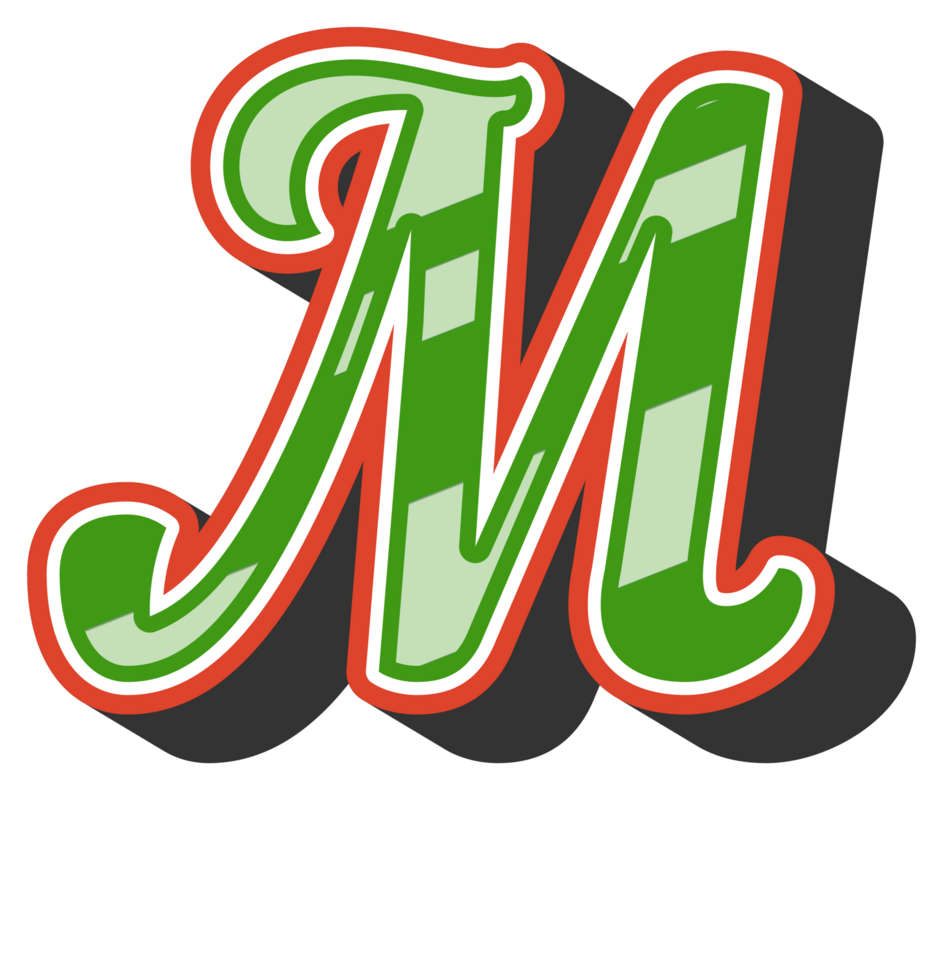 Playful Cartoon Alphabet Letter and Number png