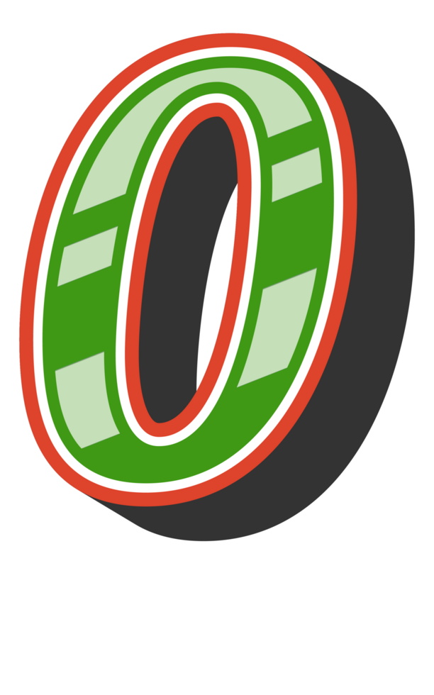 Playful Cartoon Alphabet Letter and Number png