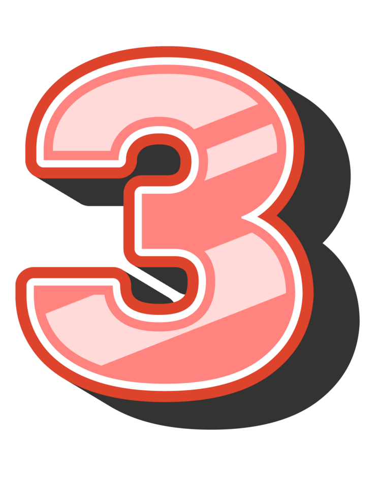 Playful Cartoon Alphabet Letter and Number png