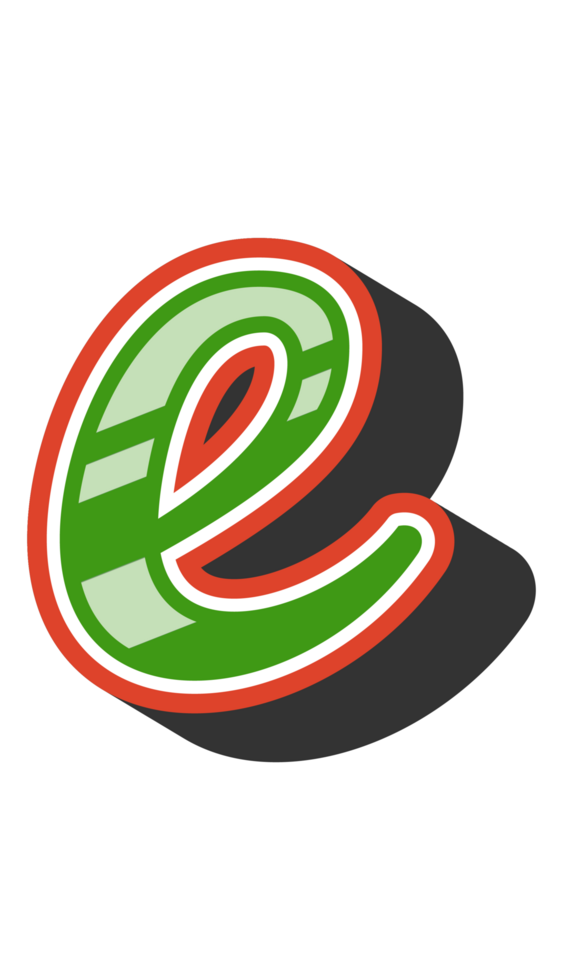 Playful Cartoon Alphabet Letter and Number png