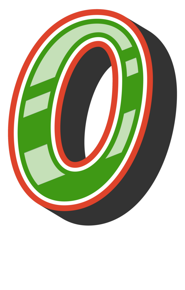 Playful Cartoon Alphabet Letter and Number png