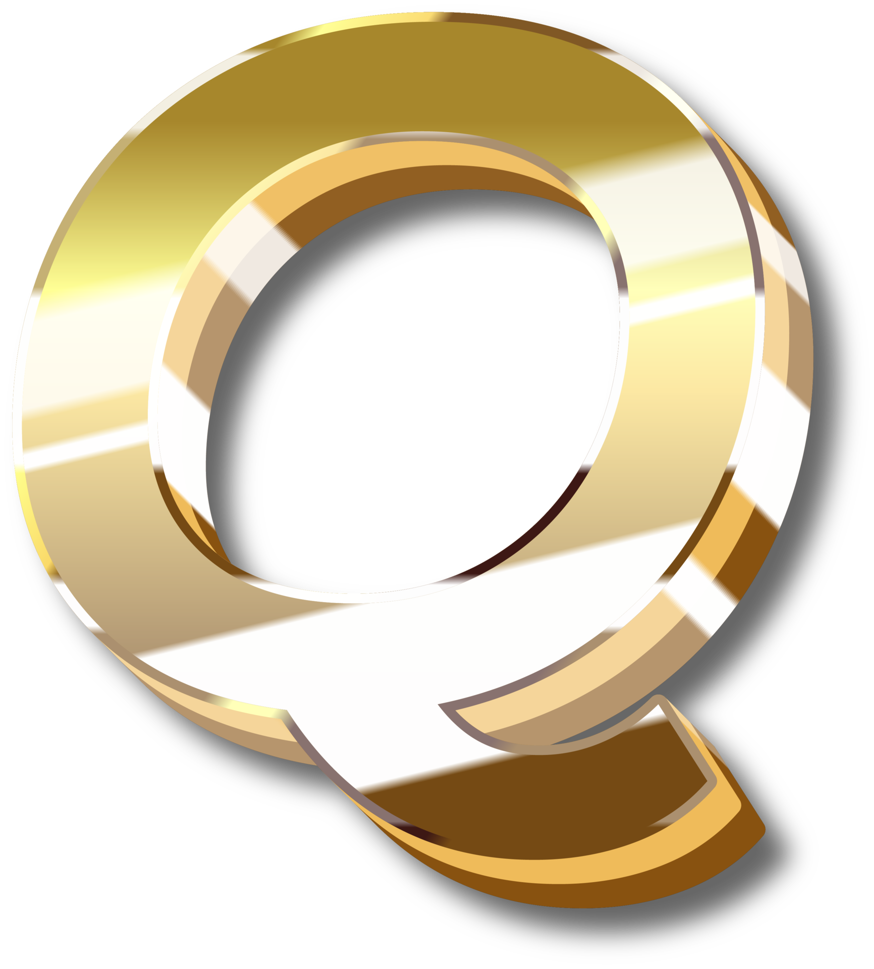 Gold Alphabet Letter and Number 44037890 PNG