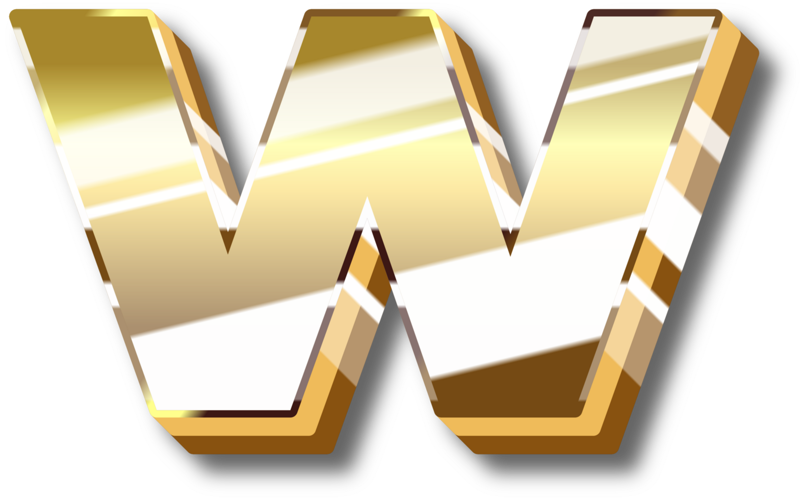 Gold Alphabet Letter and Number png