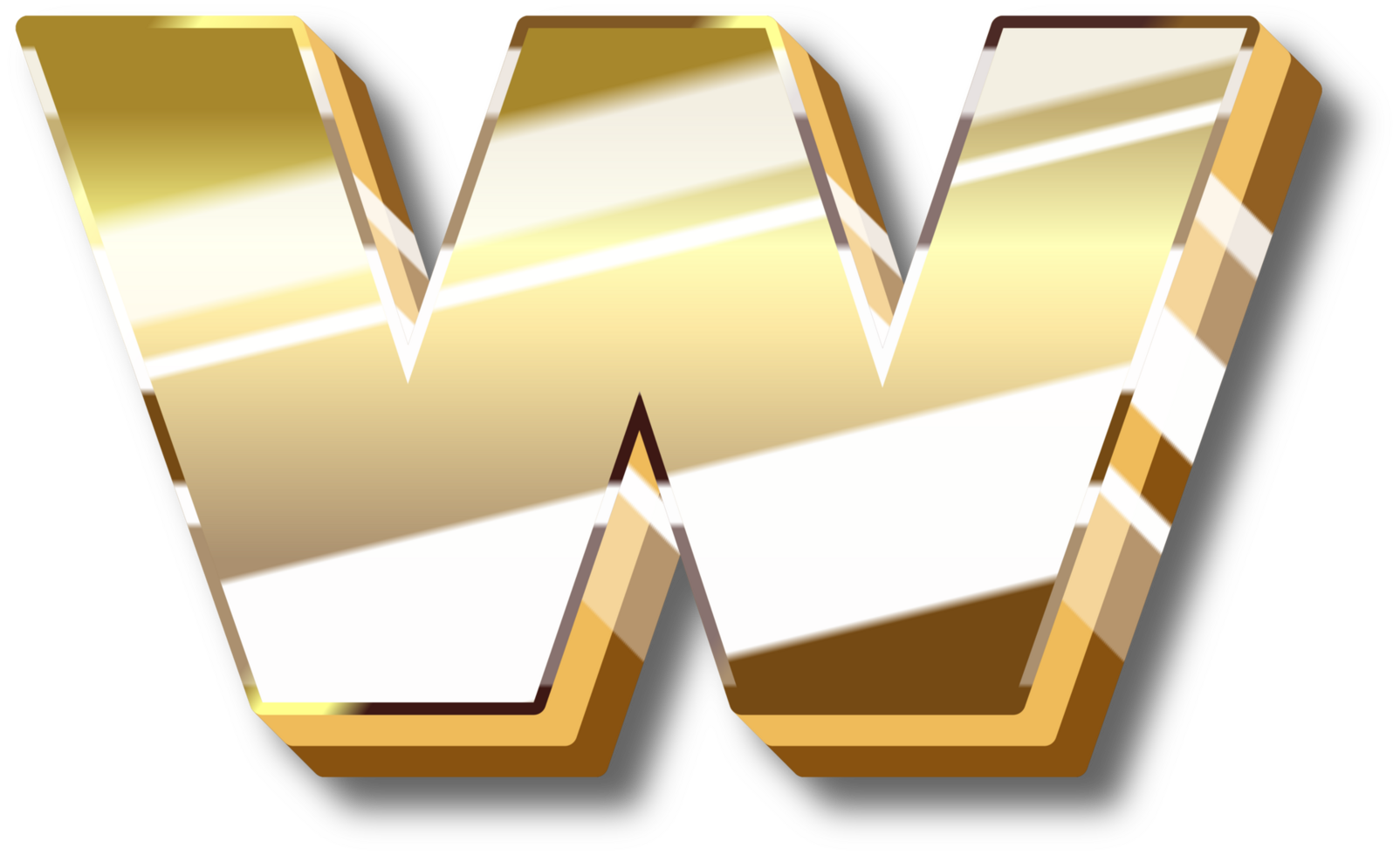 Gold Alphabet Letter and Number png