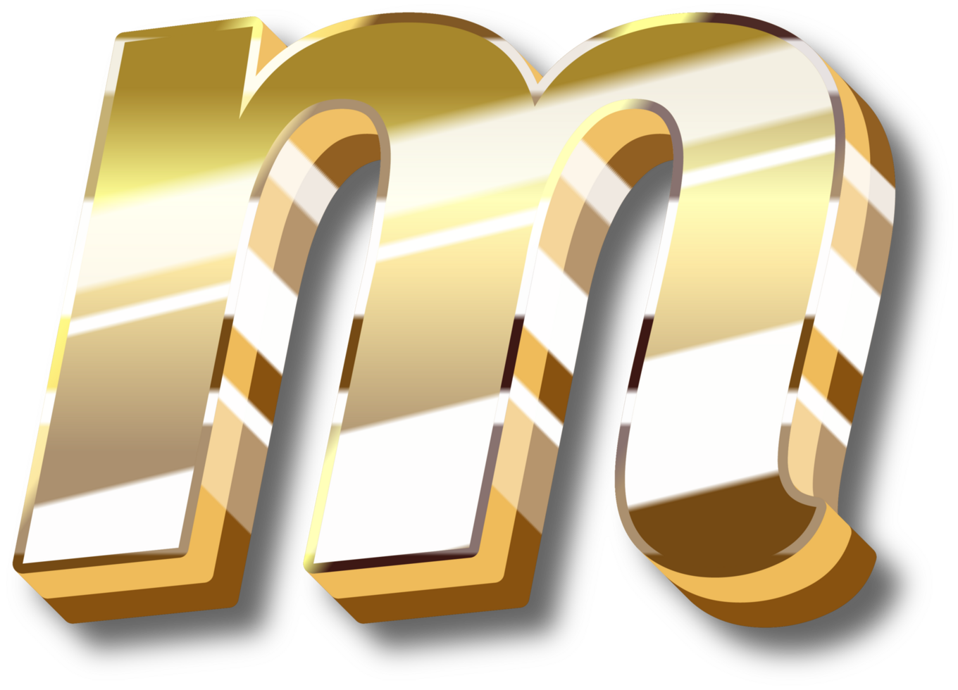 Gold Alphabet Letter and Number png