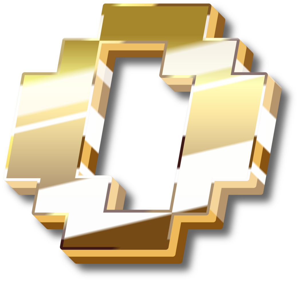 oro alfabeto letra y número png