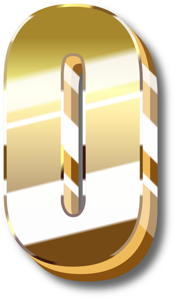 Gold Alphabet Letter and Number png