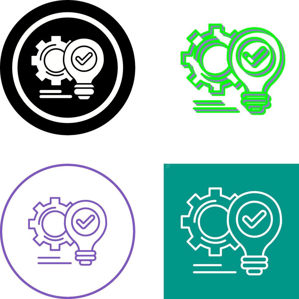 Innovation Icon Design vector