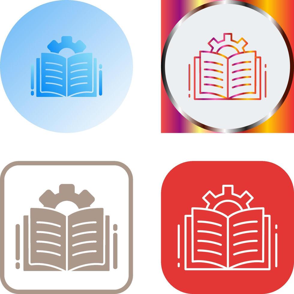 Open Book Icon Design vector