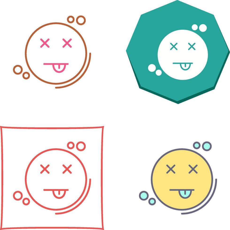 Dead Icon Design vector