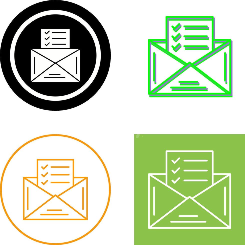 Check List Icon Design vector