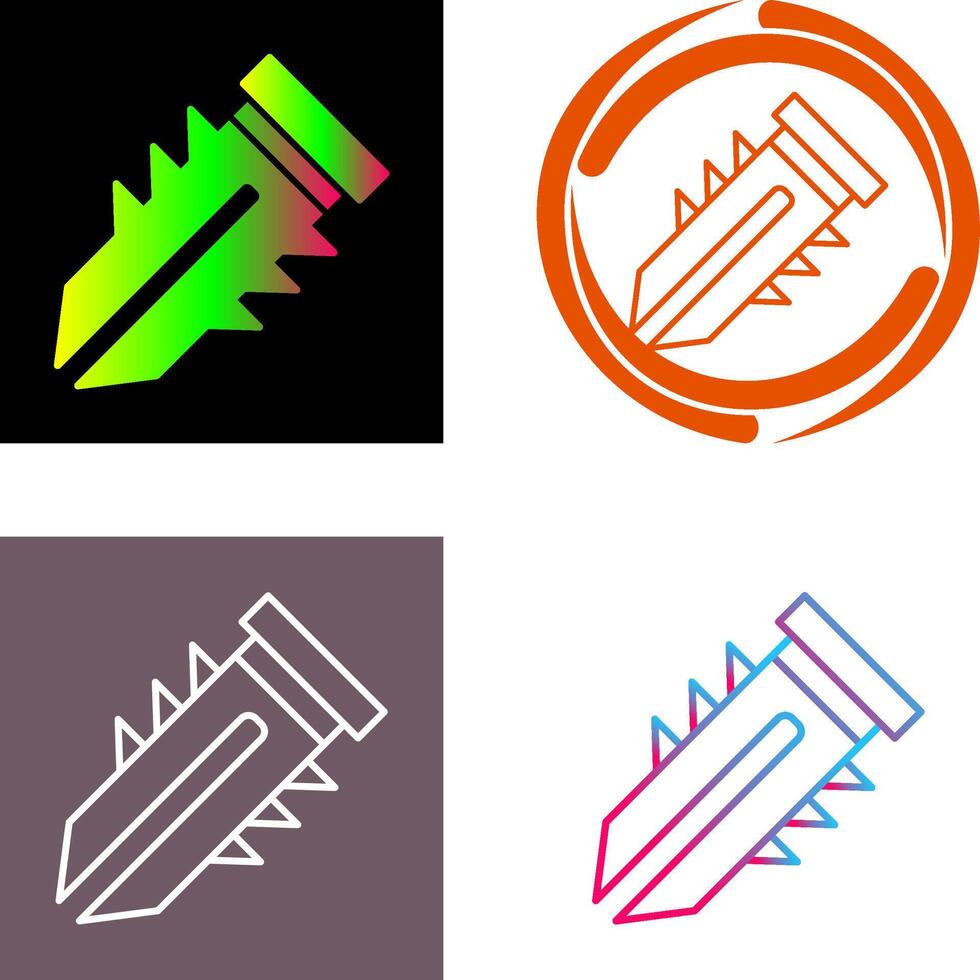 Dyupel Icon Design vector