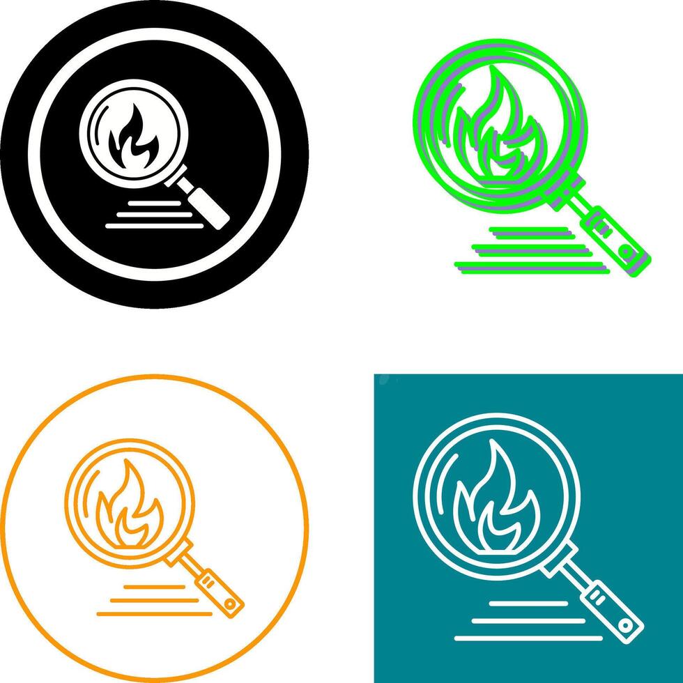 Disaster Icon Design vector