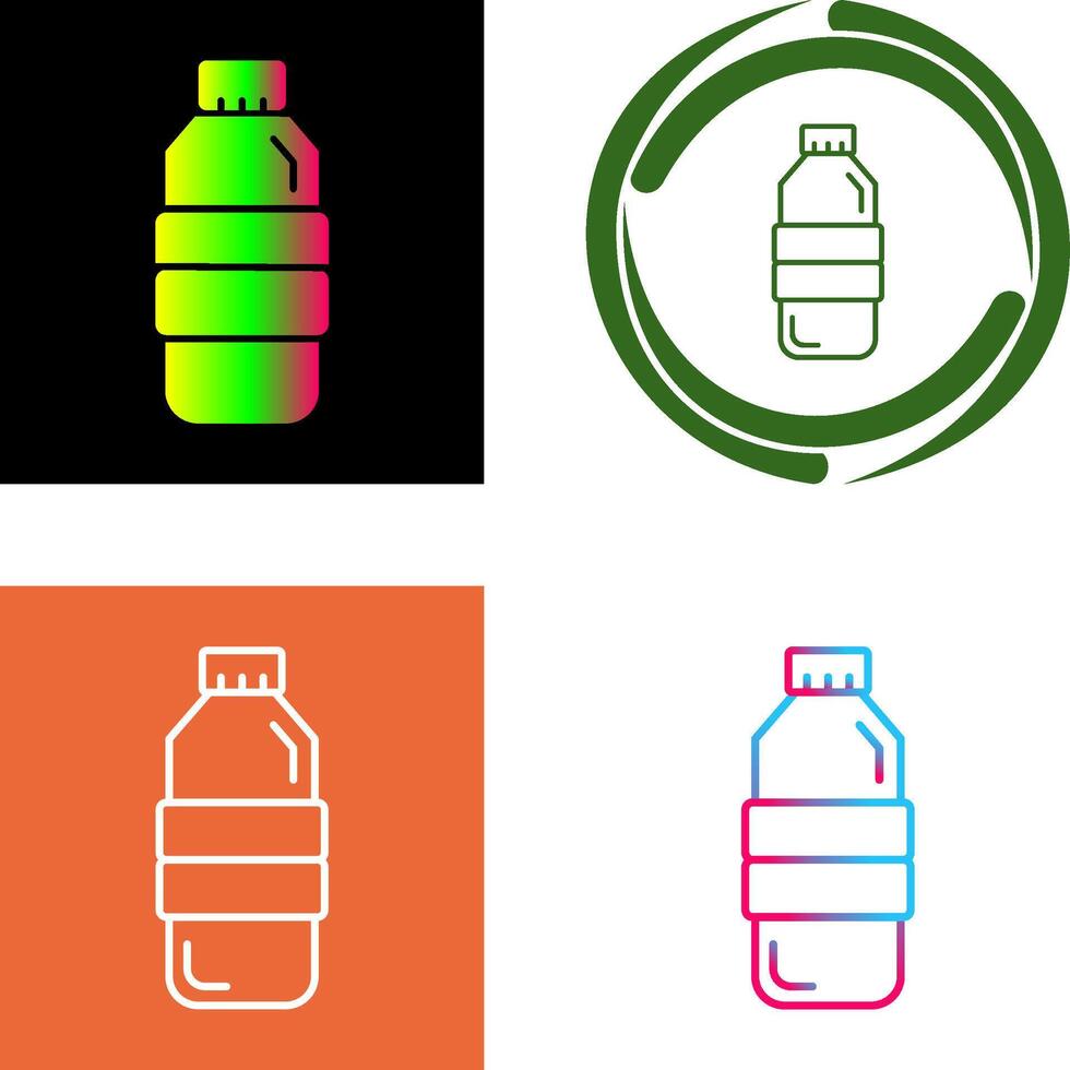 diseño de icono de botella vector