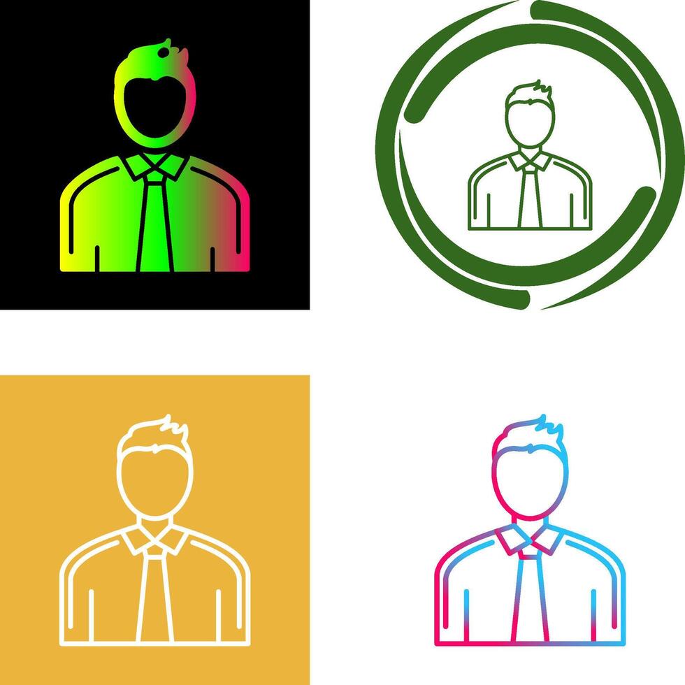Employee Icon Design vector