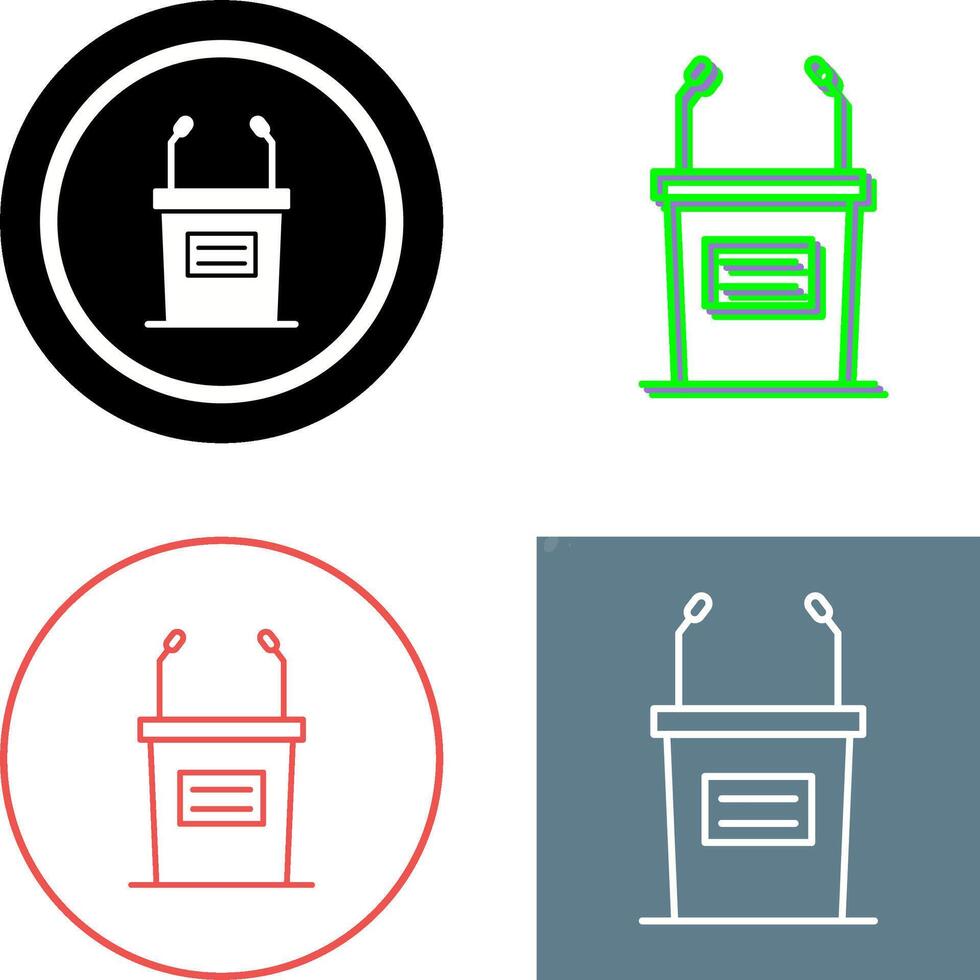 diseño de icono de debate vector