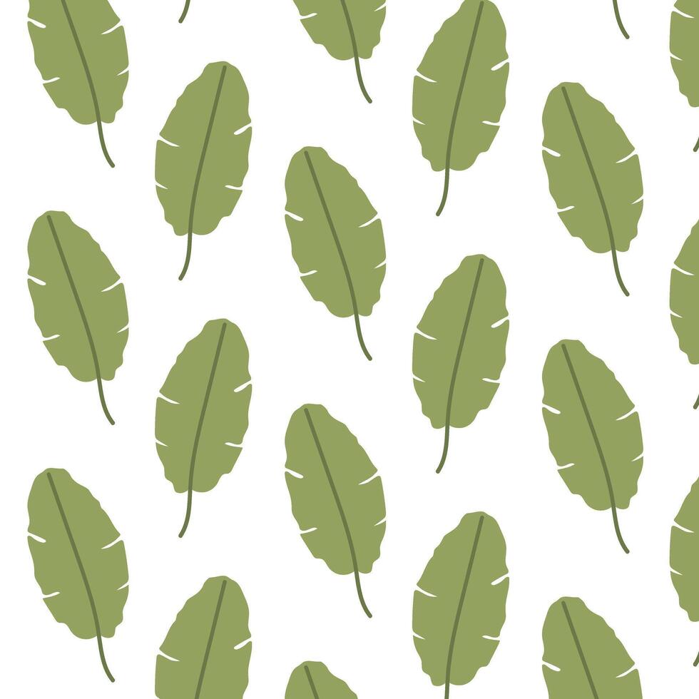 Tropical leaf pattern, jungle leaves seamless pattern, pattern for textile, summer background in pastel colors vector