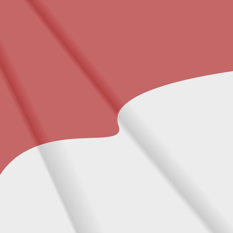 Indonesian red and white flag of indonesia background vector