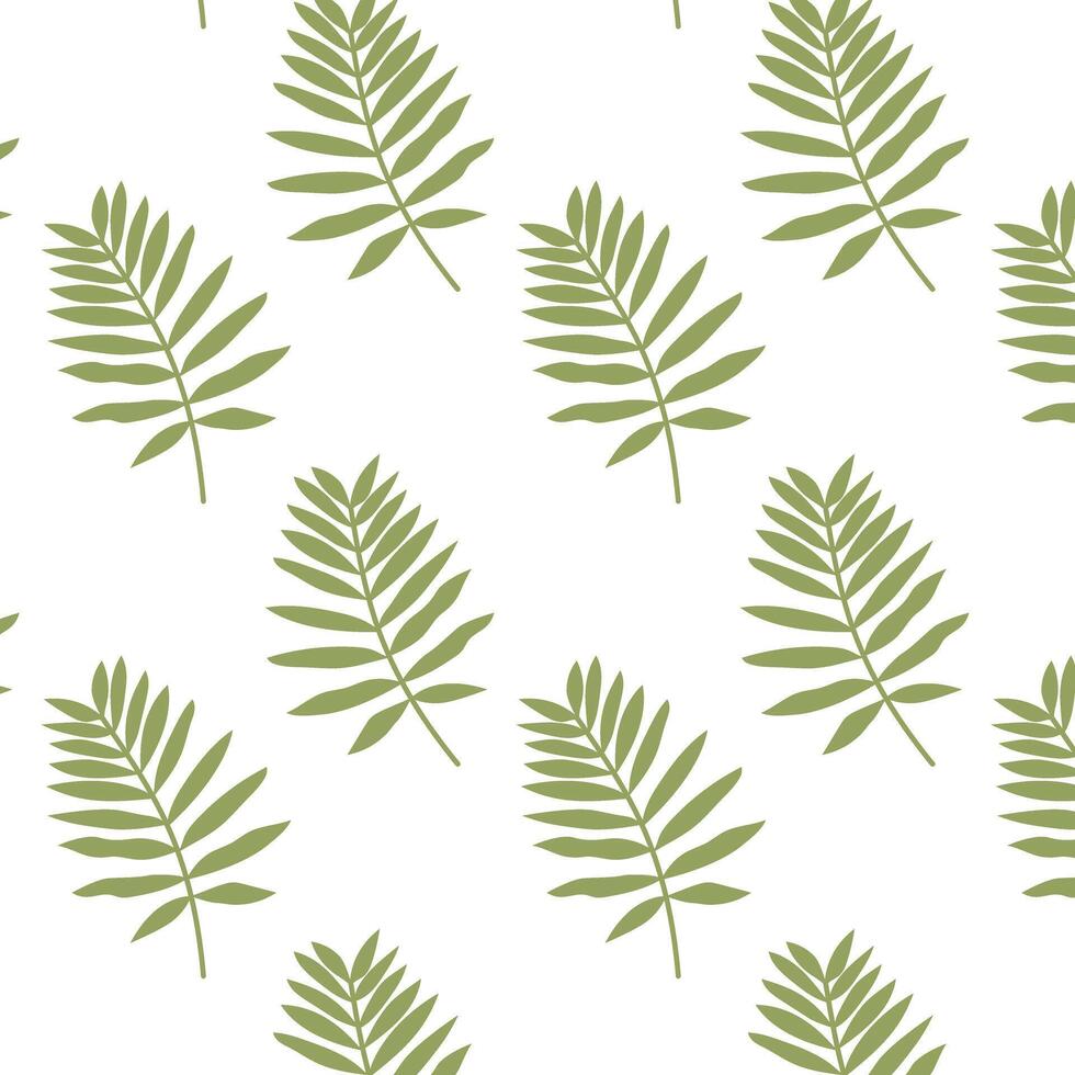 Tropical leaf pattern, jungle leaves seamless pattern, pattern for textile, summer background in pastel colors vector