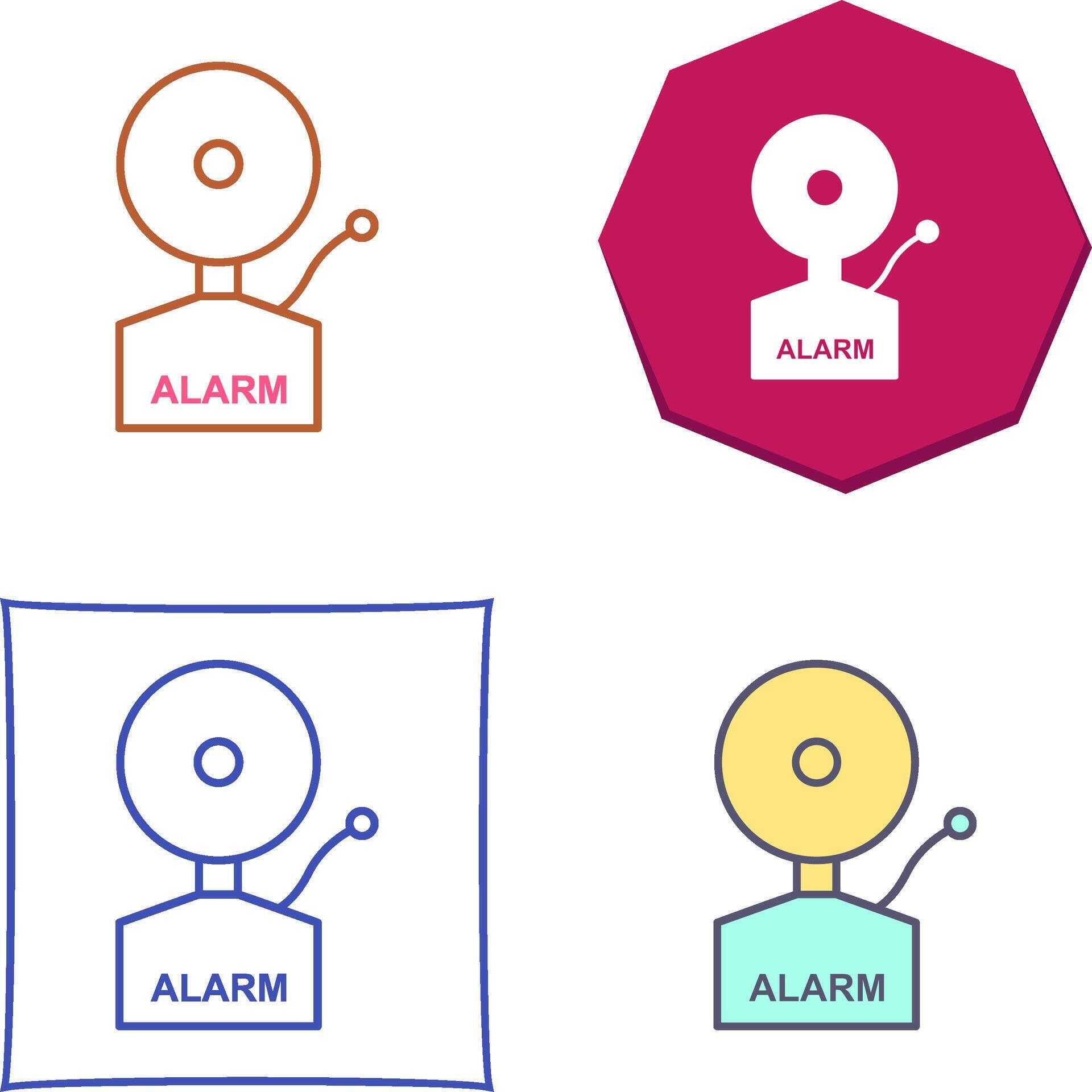 Alarms Icon Design 44040310 Vector Art at Vecteezy