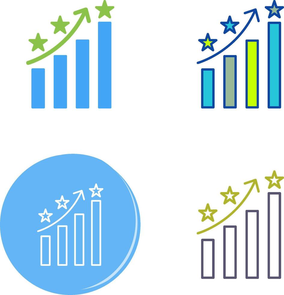 Unique Reputation Management Icon Design vector