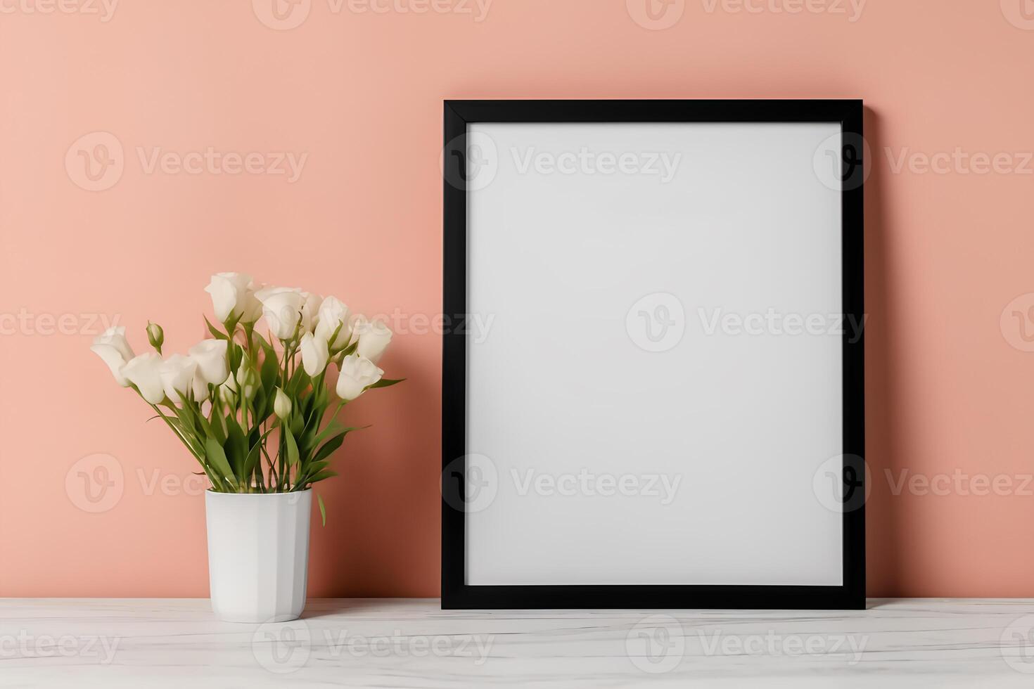 Signle Frame Realistic Wall Photo Frame