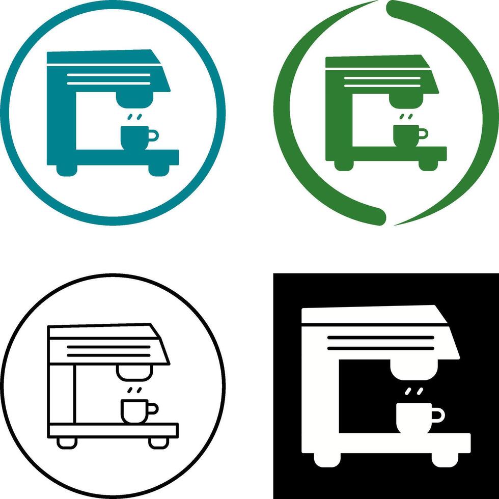 Coffee Machine Icon Design vector
