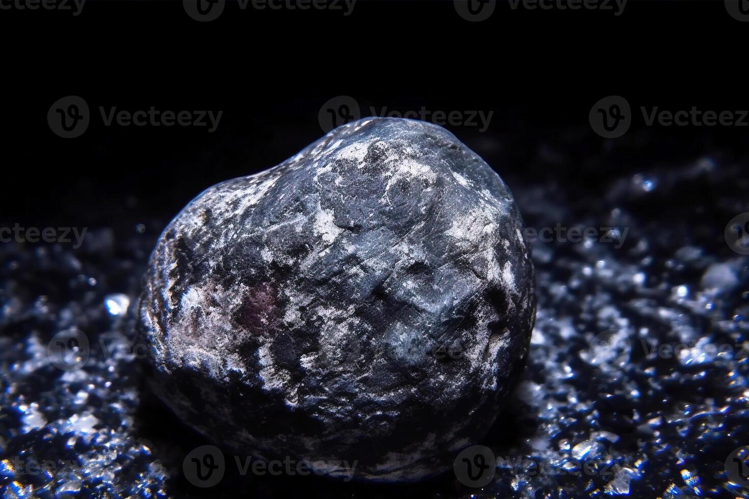 Jaffeite is rare precious natural stone on black background. . Header banner mockup with space. photo