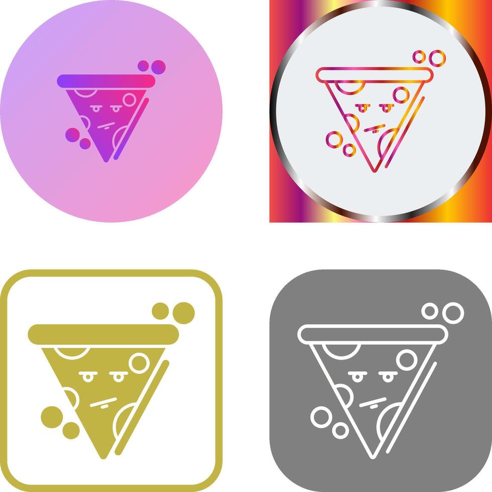 Pizza Icon Design vector
