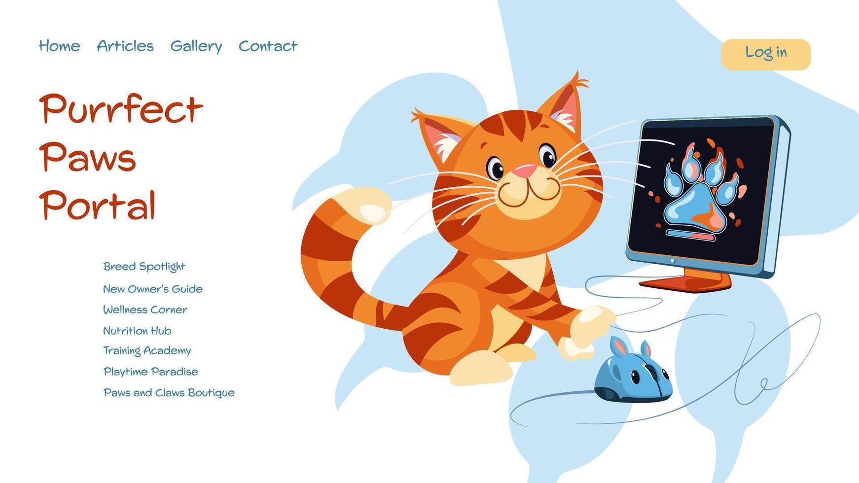 Purrfect Paws Portal Webpage 44041236 Vector Art at Vecteezy Purrfect Paws Portal Webpage 44041236 Vector Art at Vecteezy