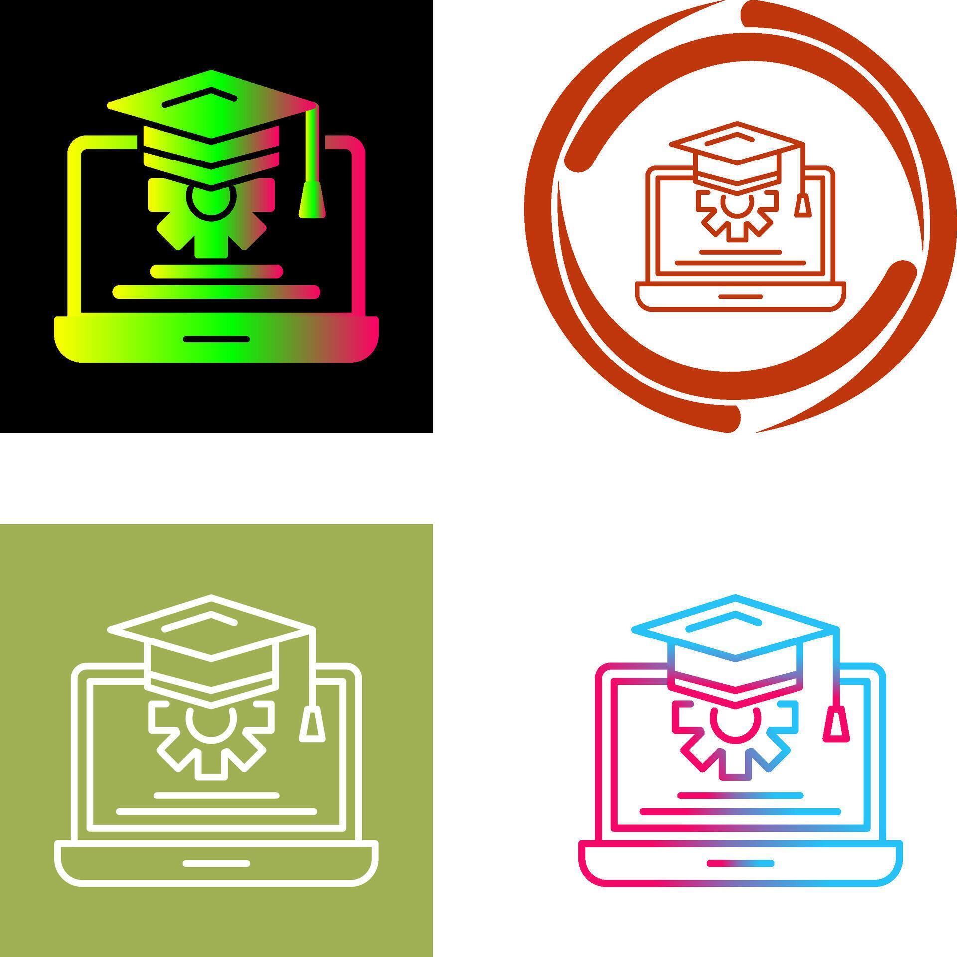 Course Icon Design 44041310 Vector Art at Vecteezy