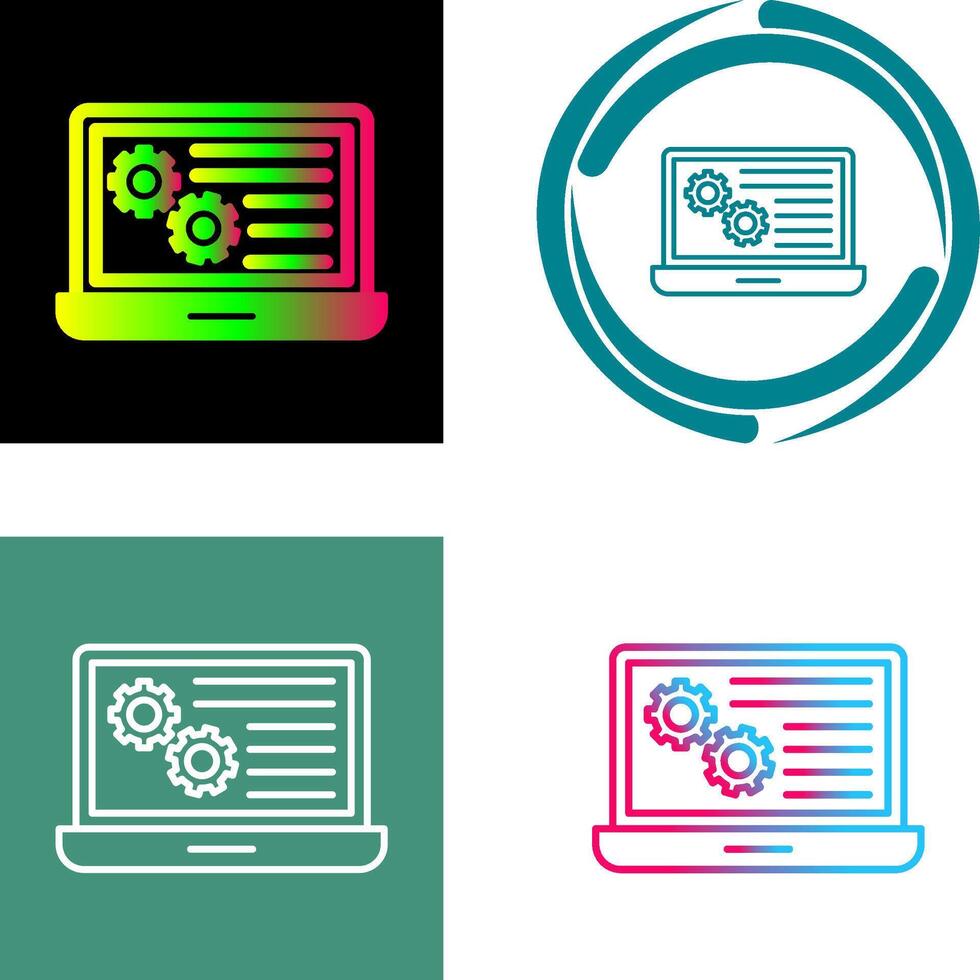 Workshop Icon Design vector