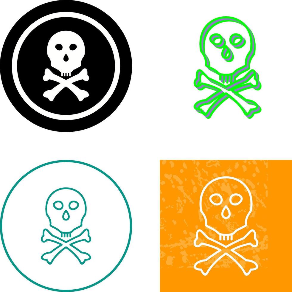Death Sign Icon Design vector