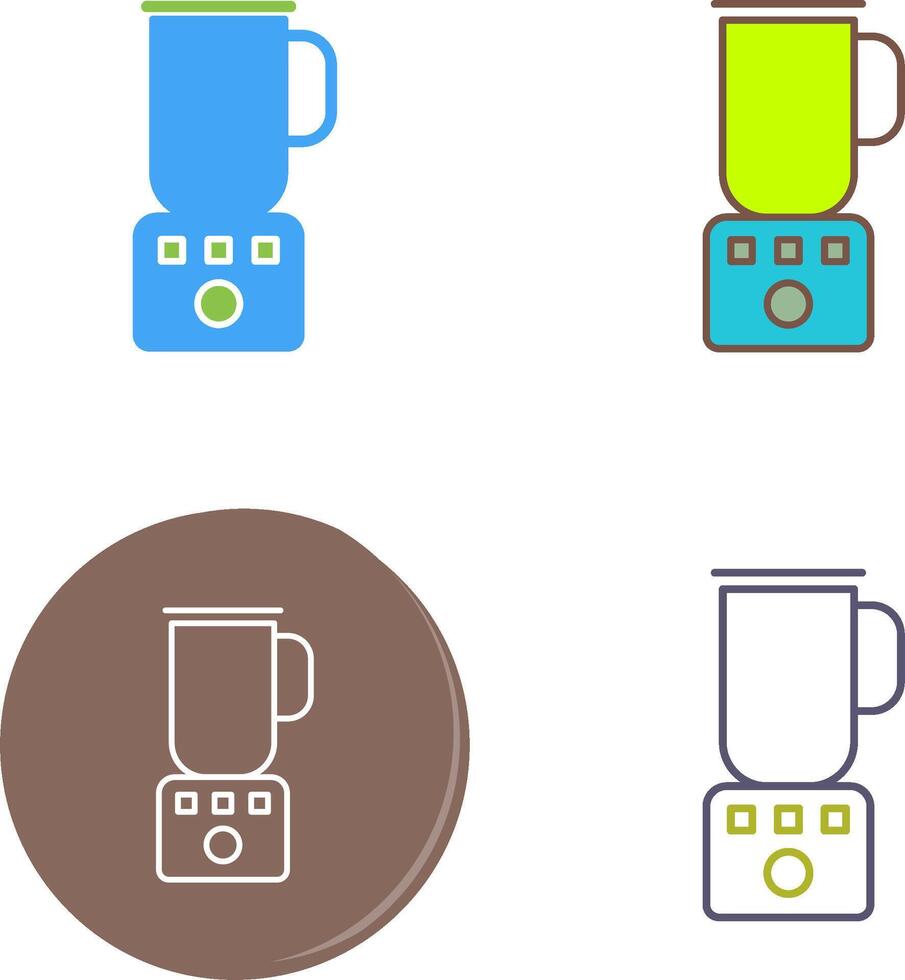 café licuadora icono diseño vector