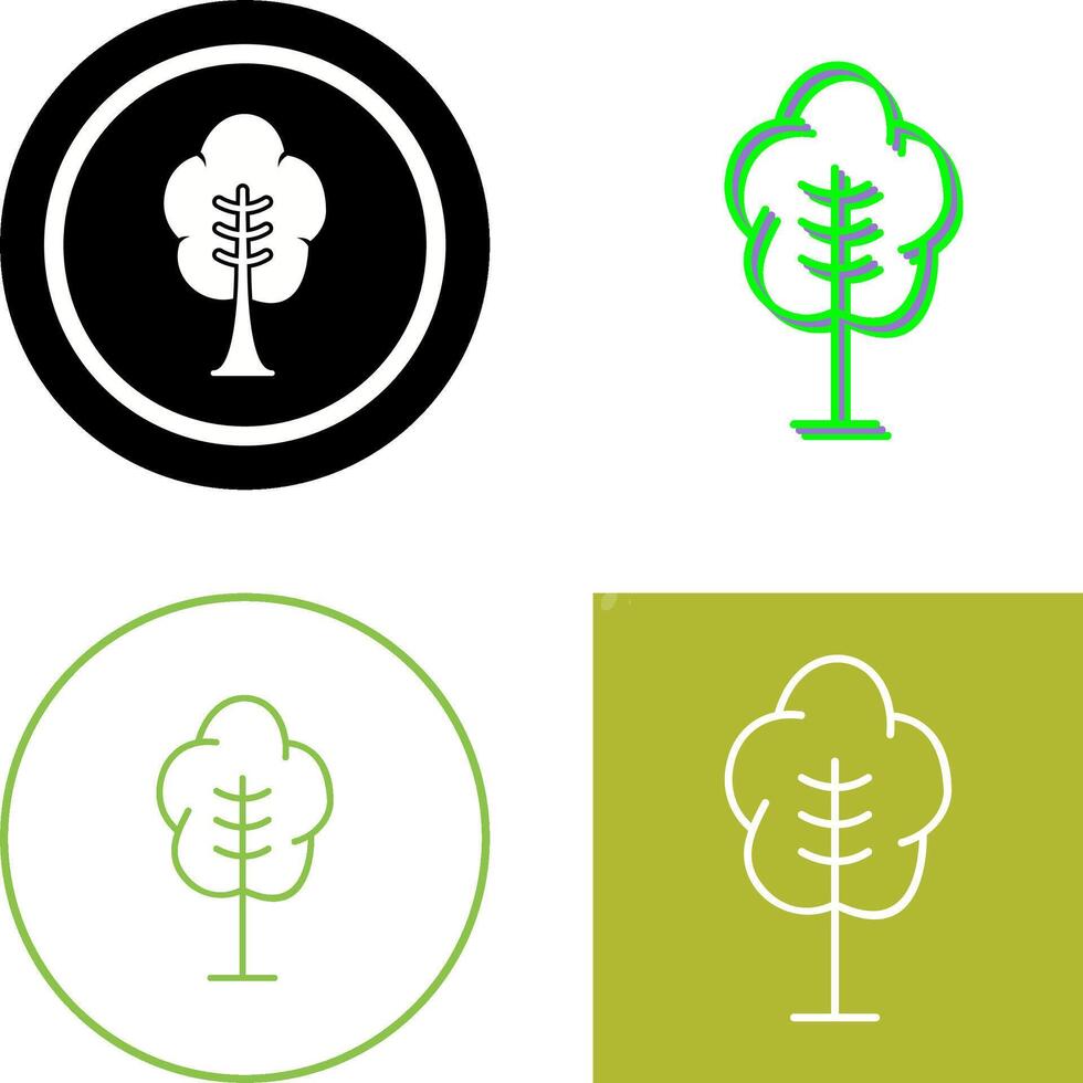 Tree Icon Design vector