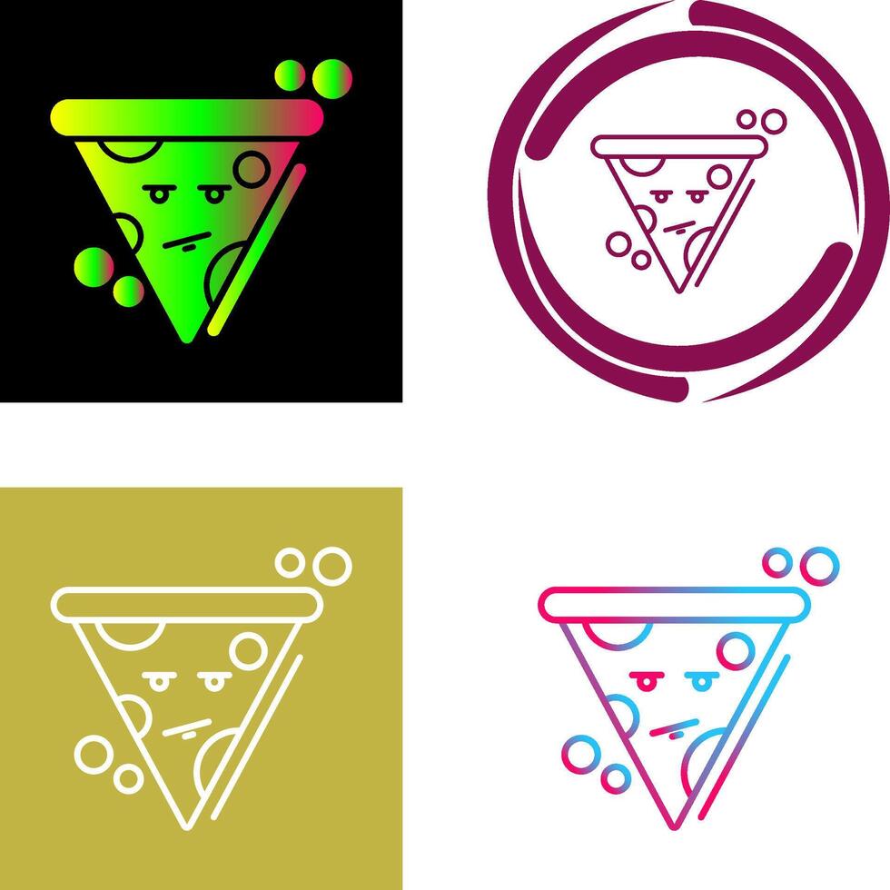Pizza Icon Design vector