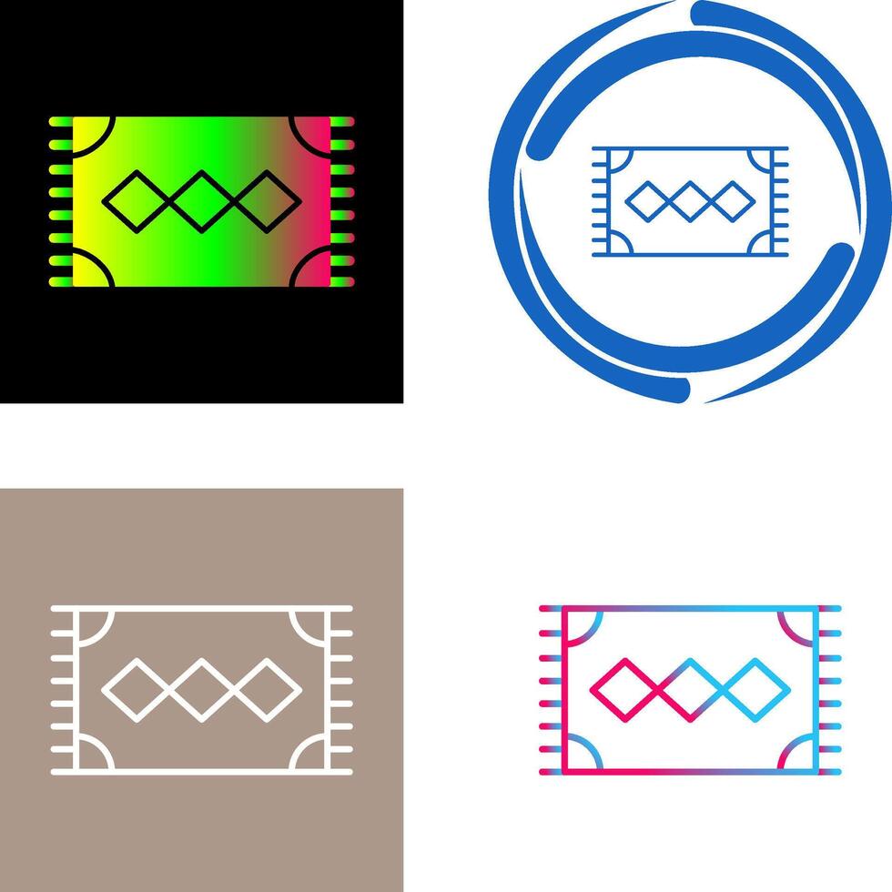 Rug Icon Design vector
