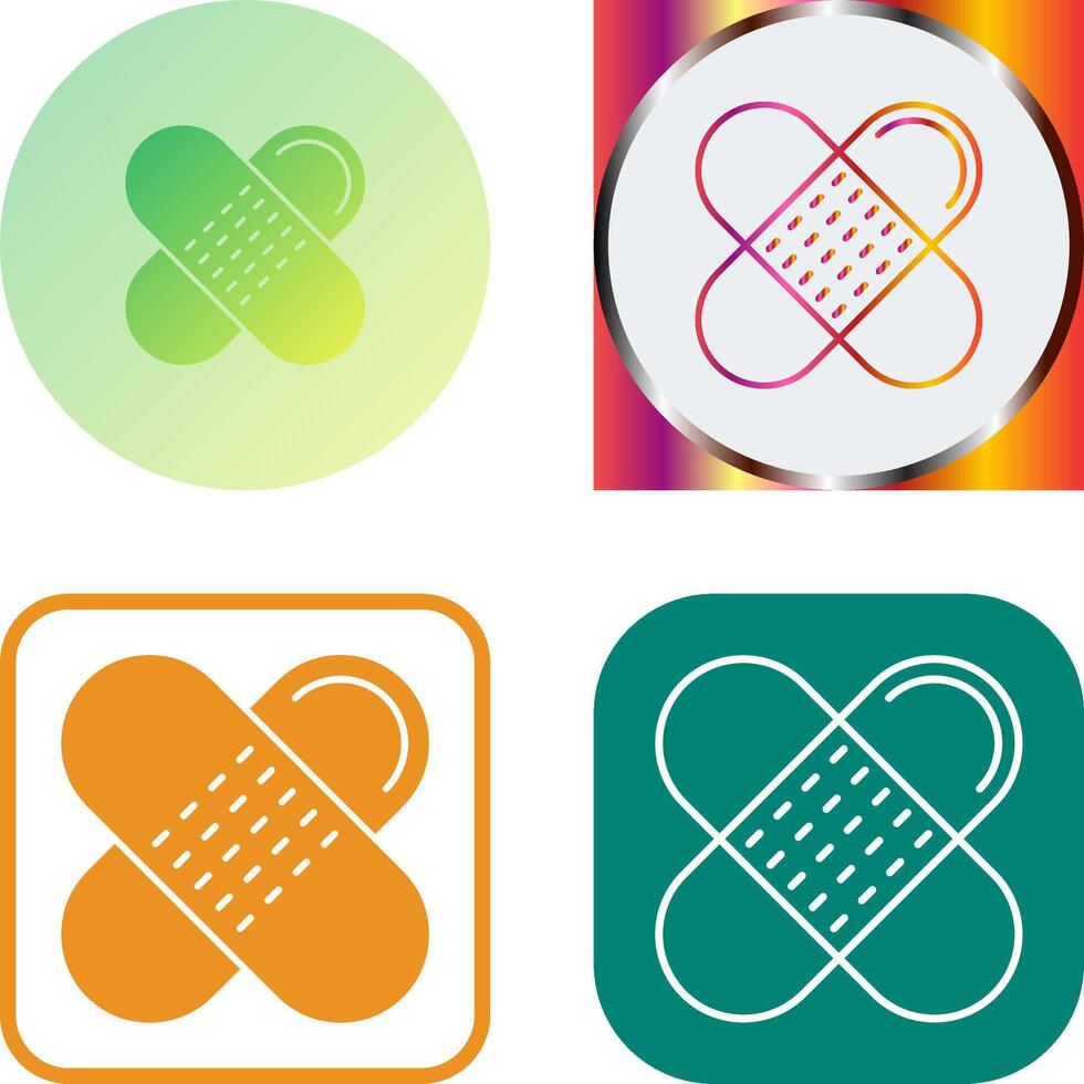 Bandage Icon Design vector