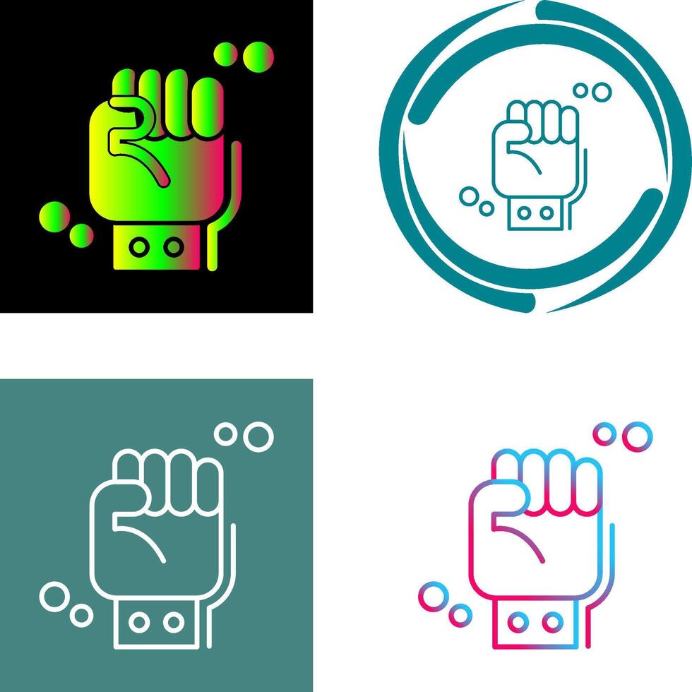 Fist Icon Design vector