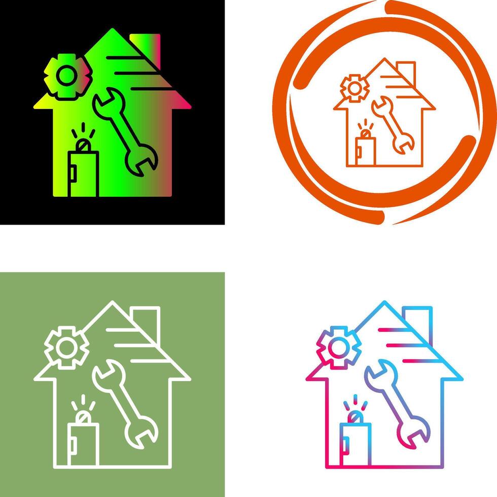 home repair Icon Design vector
