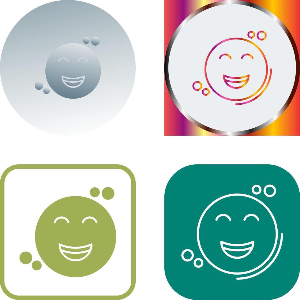 Happy Icon Design vector