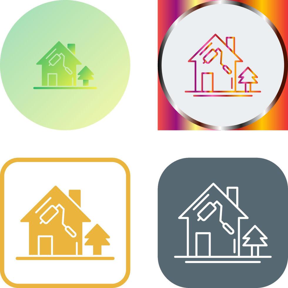 Home Repair Icon Design vector
