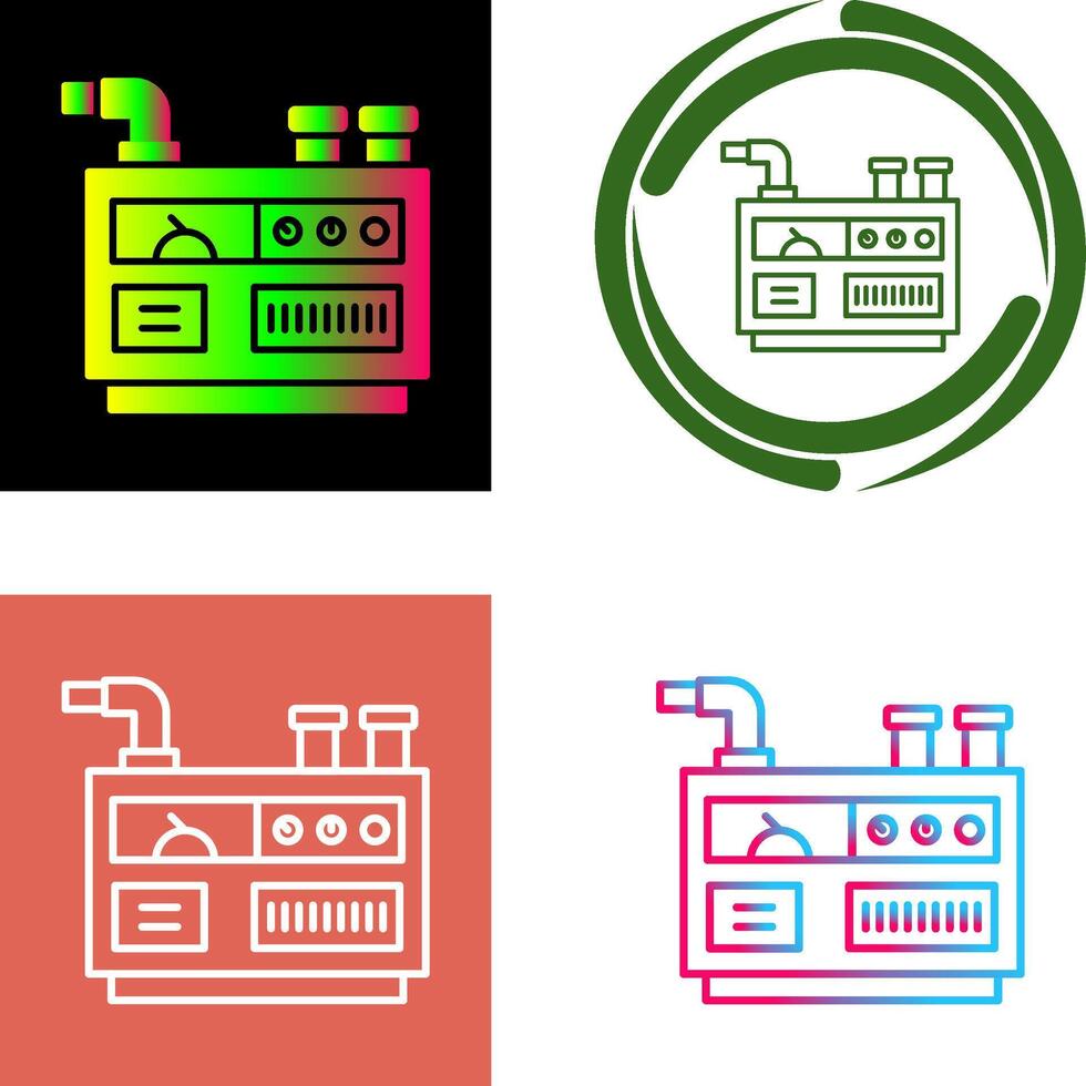 Generator Icon Design vector