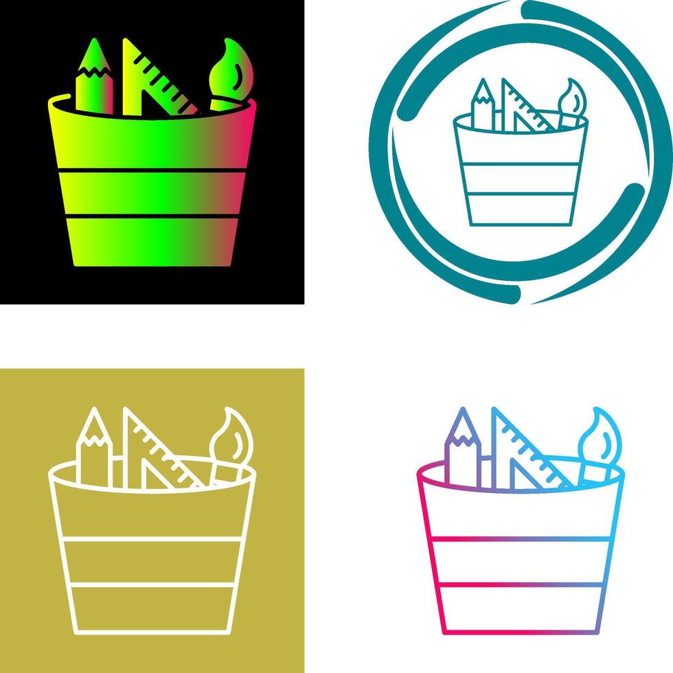 Graphic Tools Icon Design vector