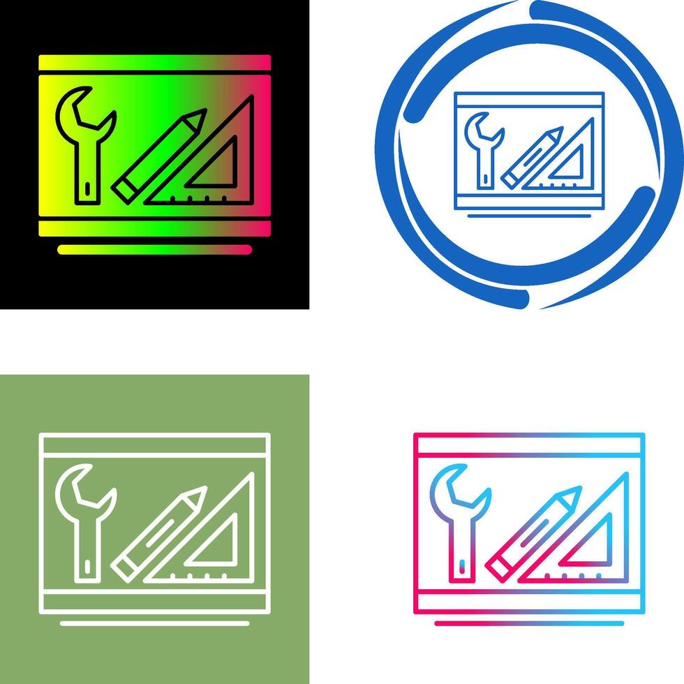 Tools Icon Design vector