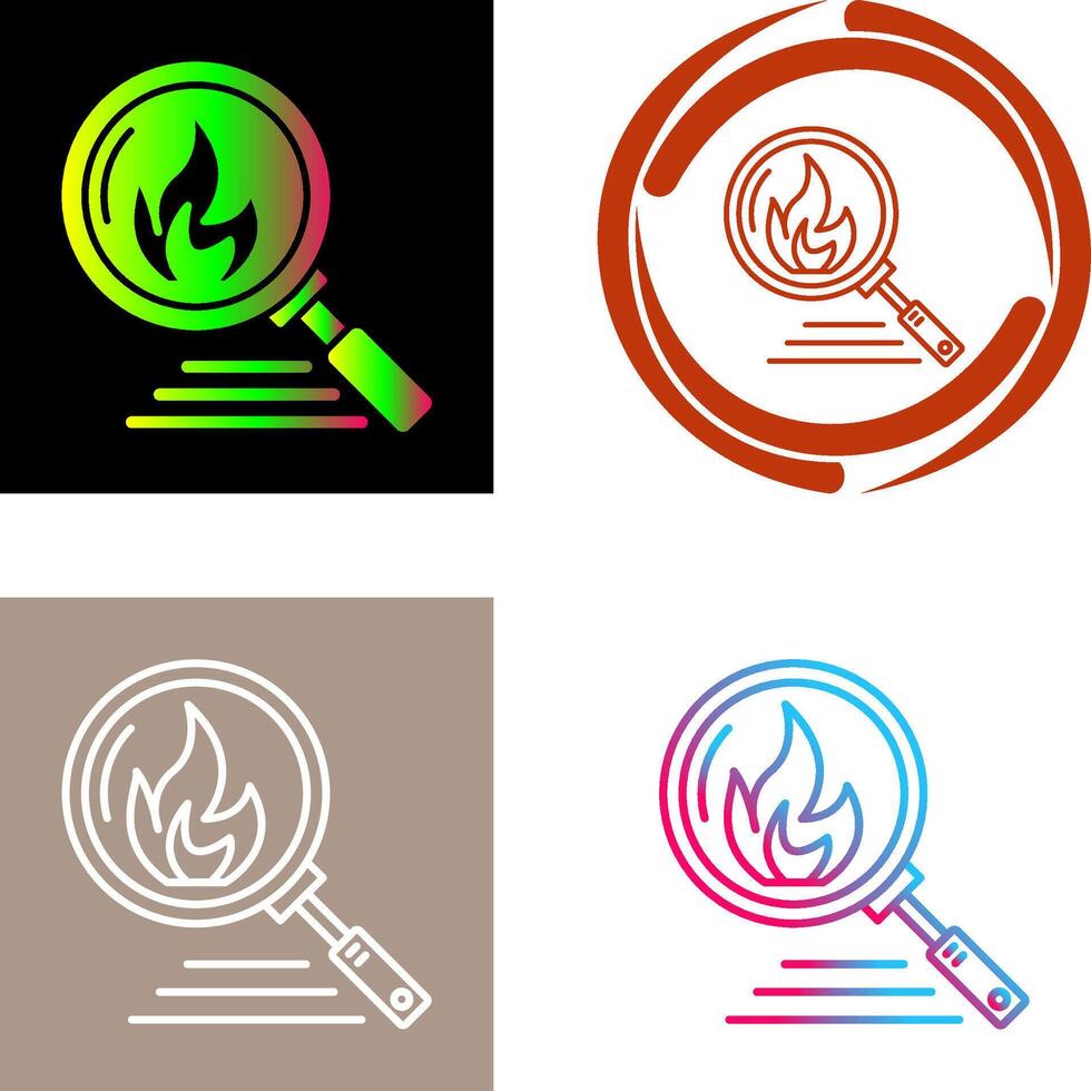 Disaster Icon Design vector