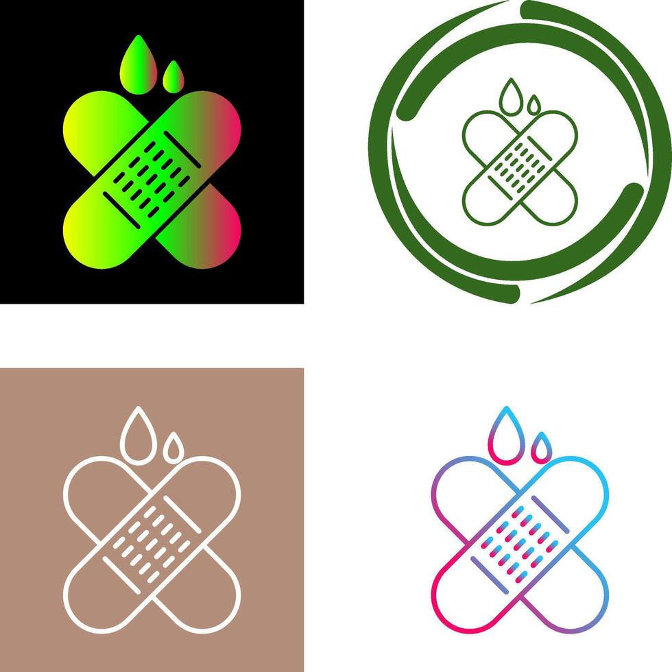 Band Aid Icon Design vector
